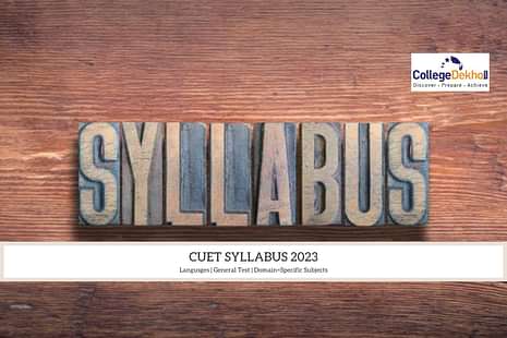 CUET Syllabus 2023