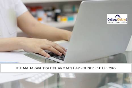 DTE Maharashtra D.Pharmacy CAP Round 1 Cutoff 2022