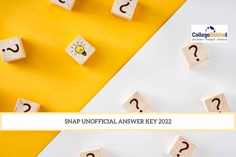 SNAP Unofficial Answer Key 2022