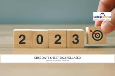CBSE Date Sheet 2023