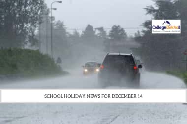 School Holiday Tomorrow for 14 December 2022