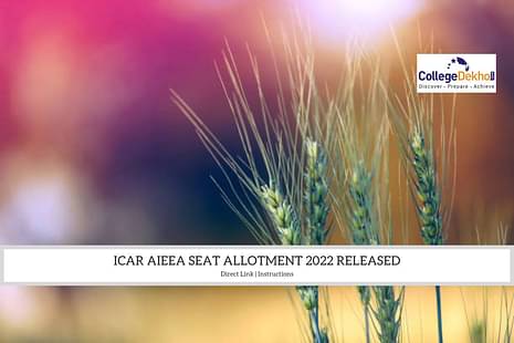 ICAR AIEEA Seat Allotment 2022