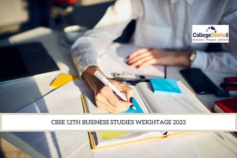 CBSE 12th Business Studies Weightage 2023