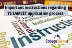 Important instructions regarding TS EAMCET application