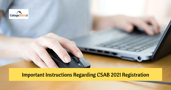 Important Instructions Regarding CSAB 2021 Registration