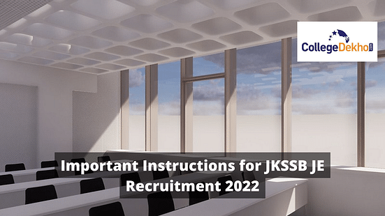 Important Instructions for JKSSB JE Recruitment 2022