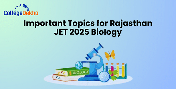 List of Important Topics for Rajasthan JET 2025 Biology