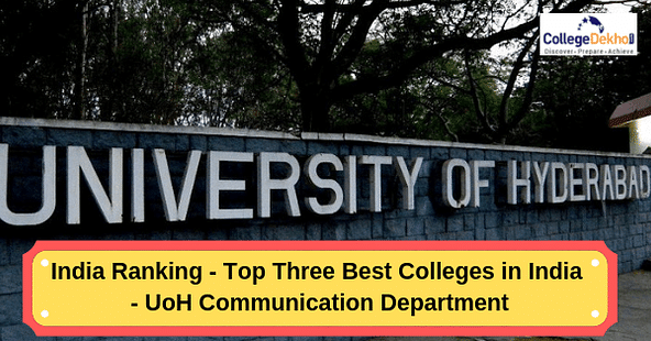 UoH’s Communication Department Ranked Top 3 in India 