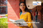 difference between B.Ed and D.Ed courses