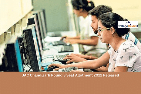 JAC Chandigarh Round 3 Seat Allotment 2022 Released: Direct Link, Reporting Process