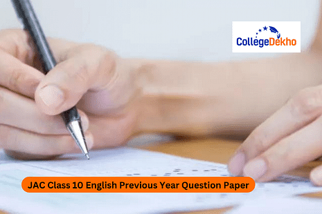 JAC Class 10 English Previous Year Question Paper