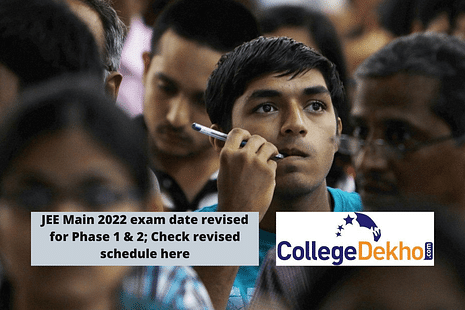 JEE Main 2022 exam date revised for Phase 1 & 2; Check revised schedule here