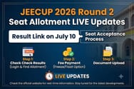JEECUP 2026 Round 2 Seat Allotment (TODAY) LIVE Updates: Result Link Expected Soon; Seat Acceptance Process