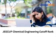 JEECUP Chemical Engineering Cutoff Rank 2025