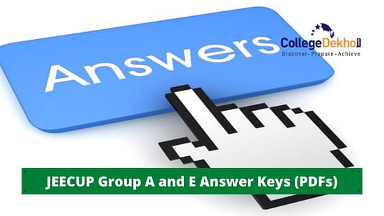 JEECUP Group A and E Answer Key PDFs