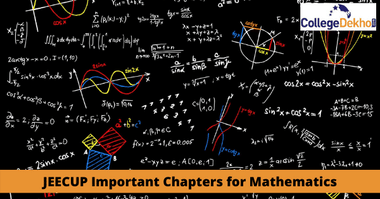 जेईईसीयूपी के लिए गणित के इम्पार्टेंट टॉपिक्स 2026 (JEECUP Important Chapters for Mathematics 2026 in Hindi)