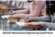 JEECUP Mechanical Engineering Cutoff Rank 2025