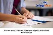 JEECUP 2025 Most Expected Questions: Physics, Chemistry, Mathematics