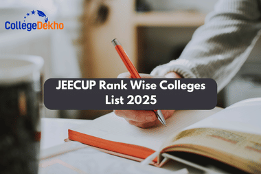 JEECUP Rank Wise Colleges List 2025