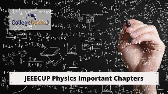 JEECUP 2025 Important Chapters for Physics