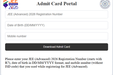 JEE Advanced Admit Card 2026 Download Link Activated