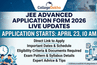 JEE Advanced Application Form 2026 Live Updates: Link to open on April 23; Registration Documents & Important Topics for Exam Preparation