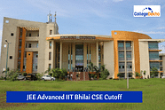 JEE Advanced IIT Bhilai CSE Cutoff 2025