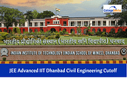 JEE Advanced IIT Dhanbad Civil Engineering Cutoff 2025