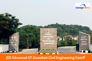 JEE Advanced IIT Guwahati Civil Engineering Cutoff 2025
