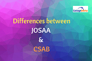 Differences between JOSAA and CSAB