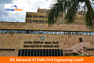 JEE Advanced IIT Delhi Civil Engineering Cutoff 2025