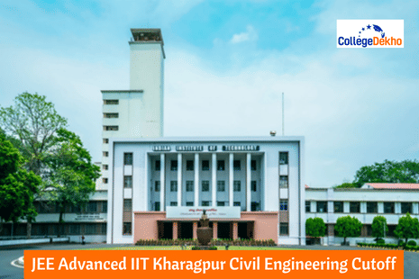 JEE Advanced IIT Kharagpur Civil Engineering Cutoff 2025