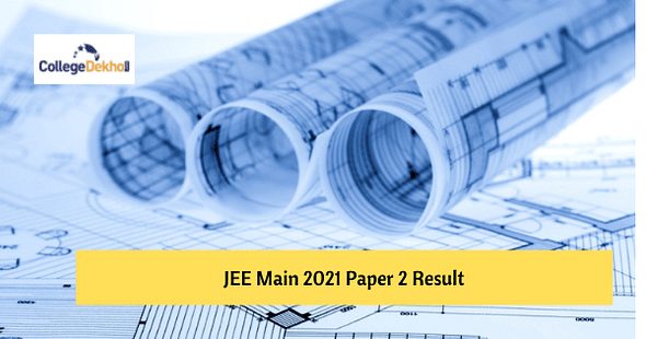 JEE Main 2021 Paper 2 (B.Arch/ B.Plan) Result