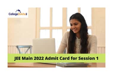 JEE Main 2022 admit card