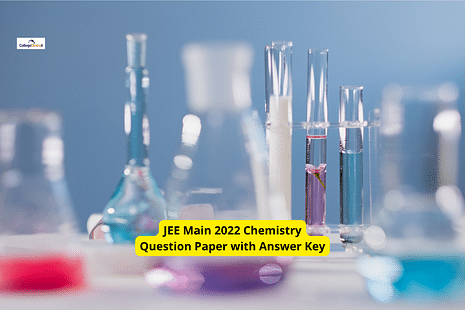 JEE Main 2022 Chemistry Question Paper with Answer Key: Download PDF for All Shifts