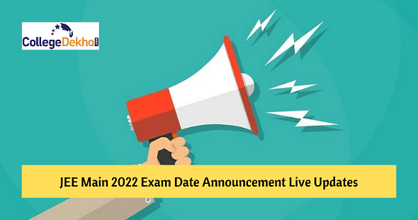 JEE Main 2022 Exam Date Announced @jeemain.nta.nic.in: Session 1 from April 16 to 21