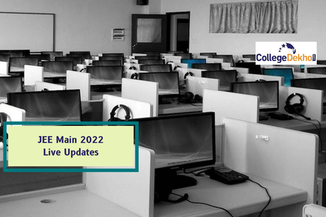 JEE Main 2022 Exam Live Updates