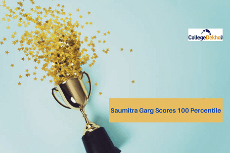 Saumitra Garg from Uttar Pradesh Score 100 Percentile in JEE Main 2022 Session 1