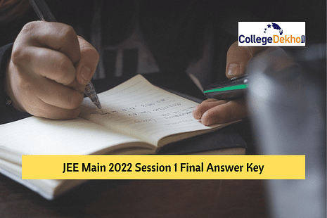 JEE Main 2022 Session 1 Final Answer Key Released: Download PDF