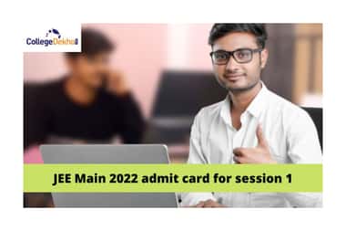 JEE Main admit card 2022 released