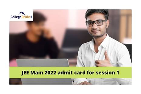 JEE Main admit card 2022 released