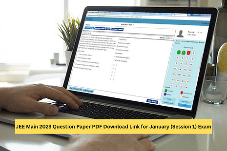 JEE Main 2023 Question Paper PDF Download Link for January (Session 1) Exam