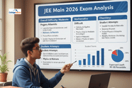 JEE Main 2026 January 21 Exam Analysis: Shift 1 and 2 Subject-Wise Difficulty Level, Good Attempts
