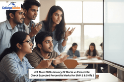 JEE Main 2026 January 22 Marks vs Percentile: Check Expected Percentile Marks for Shift 1 & Shift 2