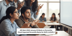 JEE Main 2026 January 22 Marks vs Percentile
