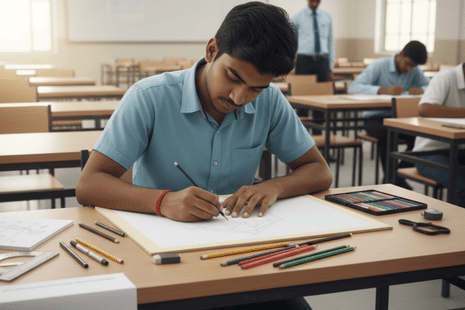 JEE Main 2026 Session 1 Paper 2 Drawing Test: Check THESE important instructions