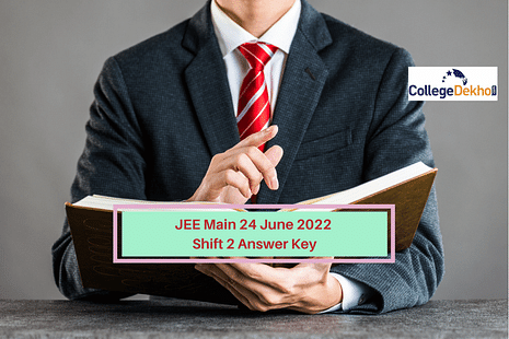 JEE Main 24 June 2022 Shift 2 Answer Key