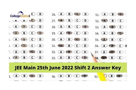 JEE Main 25th June 2022 Shift 2 Answer Key