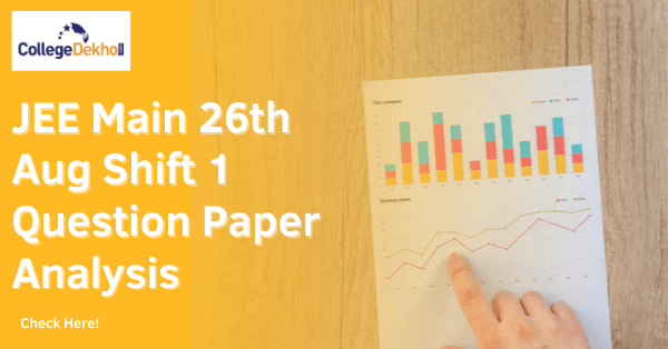 JEE Main 26th Aug 2021 Shift 1 Question Paper Analysis (Available ...