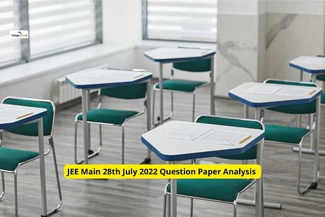 JEE Main 28th July 2022 Shift 2 Question Paper Analysis, Answer Key, Solutions